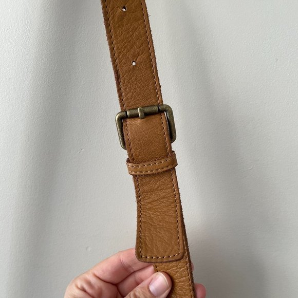 Liebeskind Berlin Hand Bag Leather Detachable Shoulder Strap Brown - Picture 7 of 11